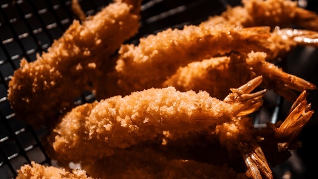 Fried shrimps